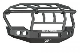 Road Armor 11-16 Ford F-250 Stealth Front Bumper w/Intimidator Guard - Tex Blk