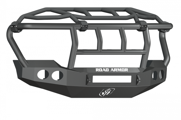 Road Armor 11-16 Ford F-250 Stealth Front Bumper w/Intimidator Guard - Tex Blk