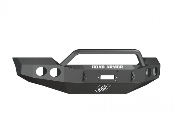 Road Armor 11-16 Ford F-250 Stealth Front Winch Bumper w/Pre-Runner Guard - Tex Blk