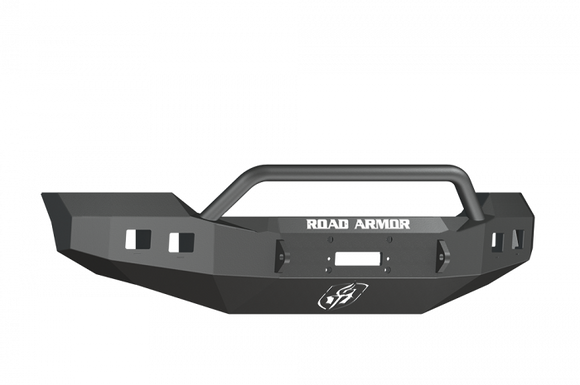 Road Armor 11-16 Ford F-250 Stealth Front Winch Bumper w/Pre-Runner Guard - Tex Blk