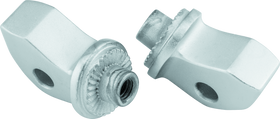 Kuryakyn Splined Front Peg Adapter 15-20 Scout Silver