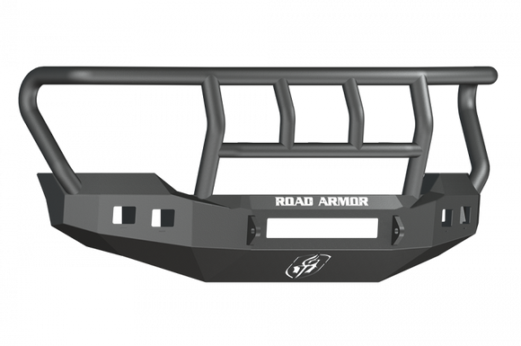 Road Armor 11-16 Ford F-250 Stealth Front Bumper w/Titan II Guard Standard Flare - Tex Blk