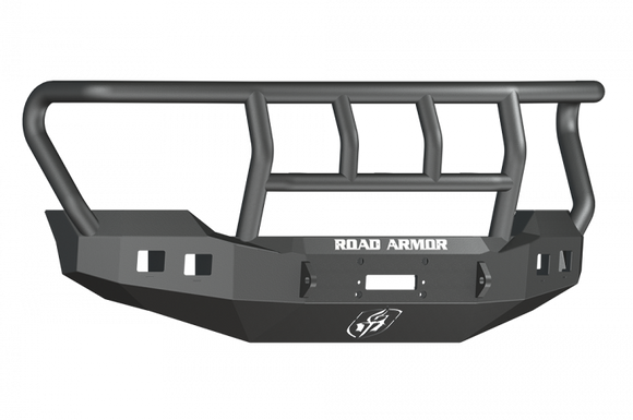 Road Armor 11-16 Ford F-250 Stealth Front Winch Bumper w/Titan II Standard Flare - Tex Blk