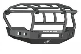 Road Armor 11-16 Ford F-250 Stealth Front Bumper w/Intimidator Guard - Tex Blk