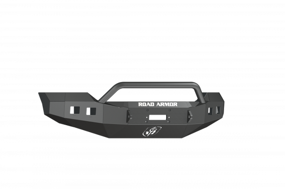 Road Armor 11-16 Ford F-250 Stealth Front Winch Bumper w/Pre-Runner Guard - Tex Blk