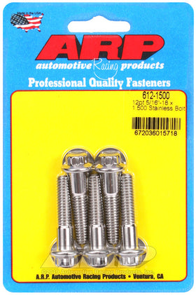 ARP 5/16-18 x 1.500 12pt SS Bolts