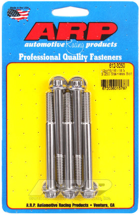 ARP 5/16-18 x 3.250 12pt Stainless Steel SAE Bolt Kit