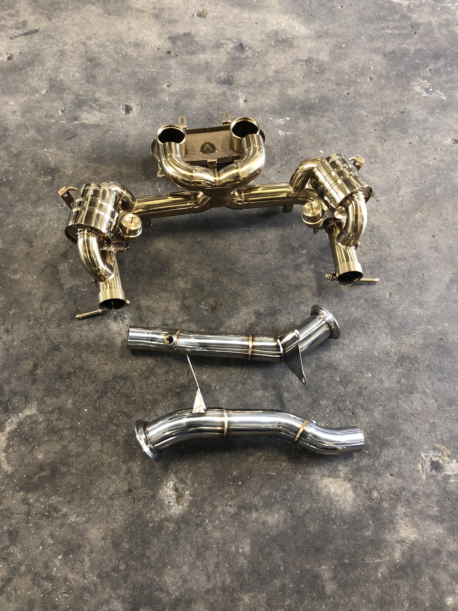FERRARI 458 ITALIA VALVED EXHAUST