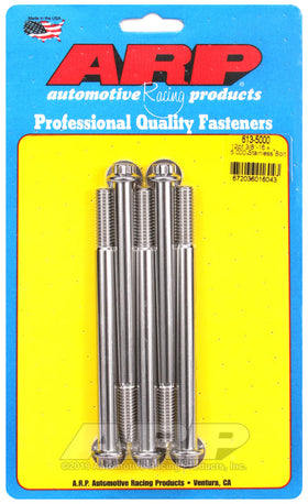 3/8-16 X 5.000 SS 3/8 12PT 5PK