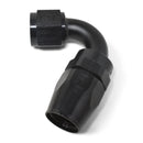 Russell Performance -10 AN Black 120 Degree Full Flow Swivel Hose End-1