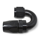 Russell Performance -6 AN Black 180 Degree Full Flow Swivel Hose End-1