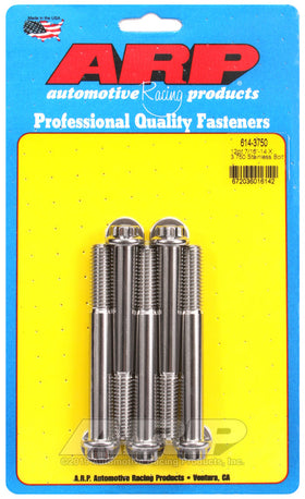 ARP 7/16in - 14 x 3.750 12pt SS Bolts (5/pkg)