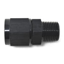 Russell Performance Straight AN Female to Male NPT (Black)-1