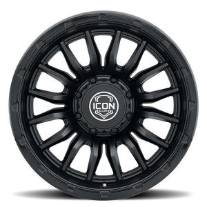 ICON Alloys Cajon 20x9 / 8x170 / 6mm / 5.25in BS Double Black Wheel