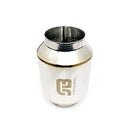 Stainless Bros 2.5in Inl/Outl 4.6in Body x 7in OAL SS304 Lightweight Race Muffler - Polish Finish-1