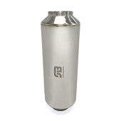 Stainless Bros 17in Overall Length 3.5in SS304 Matte Finish Lightweight Race Muffler