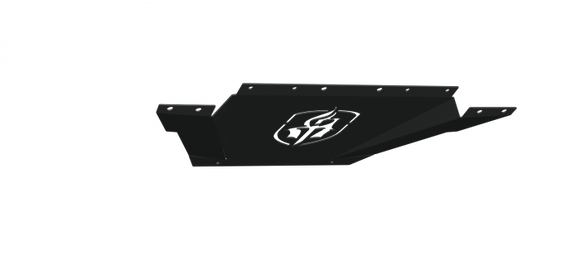 Road Armor 15-17 Ford F150 SPARTAN Front Bumper Bolt-On Skid Plate - Tex Blk