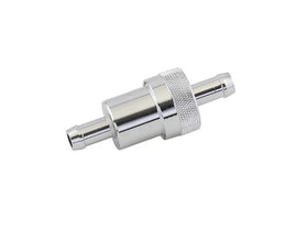 Mr. Gasket Fuel Filter - Chrome Fits 3/8 Inch Fuel Line