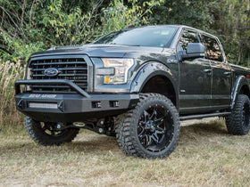 Road Armor 15-17 Ford F-150 Stealth Front Bumper w/Pre-Runner Guard - Tex Blk - 0