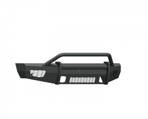 Road Armor 15-17 Ford F-150 Vaquero Front Bumper w/Pre-Runner Guard - Tex Blk