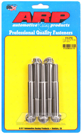 ARP 7/16 Inch -14 x 3.750 12pt SS Bolts (5/pkg)