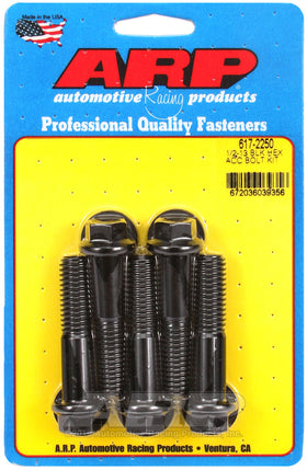 1/2-13 X 2.250 BLK HEX 5PK