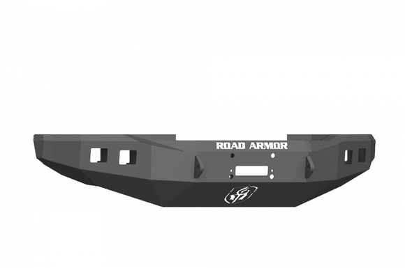 Road Armor 17-20 Ford F-250 Stealth Wide Fender Flare Front Winch Bumper - Tex Blk