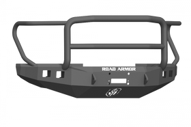 Road Armor 17-20 Ford F-250 Stealth Wide Fender Front Winch Bumper w/Lonestar Guard - Tex Blk