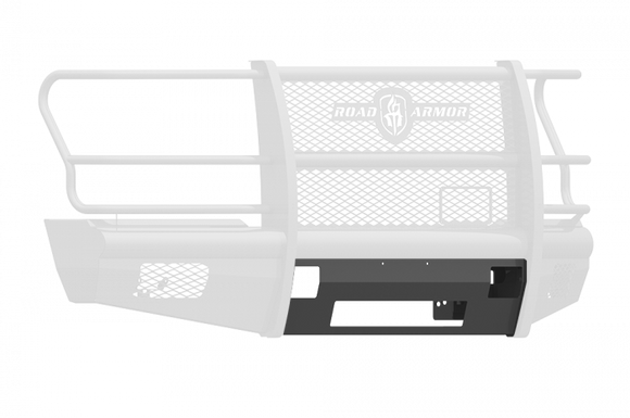 Road Armor 17-20 Ford F-250 Vaquero Front Non-Winch Plate Non-Winch Plate - Tex Blk