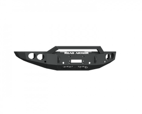 Road Armor 19-20 Ford Ranger Stealth Front Winch Bumper w/Pre-Runner/Round Pods - Blk