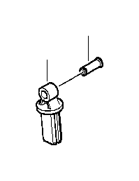 BMW Clutch Pedal Spring Locking Pin - Genuine BMW 35301164381