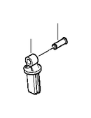 BMW Clutch Pedal Spring Locking Pin - Genuine BMW 35301164381-2