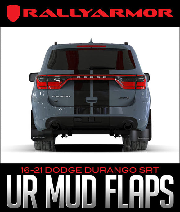 RALLY ARMOR UR MUD FLAPS: 2016-25 Dodge Durango GT/RT/SRT/SXT