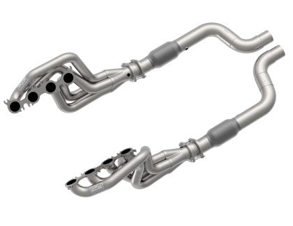 KOOKS HEADERS & EXHAUST STAINLESS STEEL HEADERS WITH CATTED CONNECTION PIPES: 2020 FORD MUSTANG SHELBY GT500