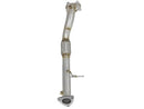 aFe Twisted Steel Down-Pipe 12-15 Honda Civic Si L4-2.4L-4