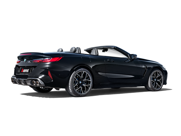 Akrapovic 2020-2024 BMW M8/M8 Competition (F91/F92) Evolution Line Cat Back (Titanium) w/Carbon Tips