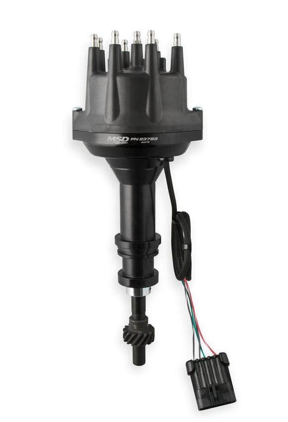 MSD Dist.. Black. Dual Sync. Ford 351W