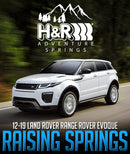 H&R ADVENTURE RAISING SPRINGS: 2012–2019 LAND ROVER RANGE ROVER EVOQUE-2