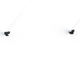 Road Armor 2021+ Ford Bronco Stealth A-Pillar Light Mounts - Tex Blk