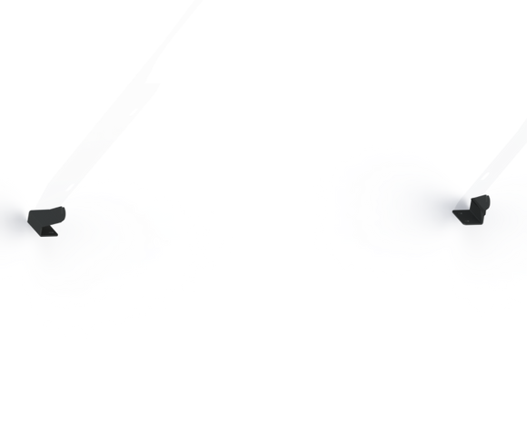 Road Armor 2021+ Ford Bronco Stealth A-Pillar Light Mounts - Tex Blk