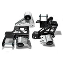 Innovative 92-95 Civic K-Series Silver Aluminum Mounts 85A Bushings (Not K24 Trans)-1