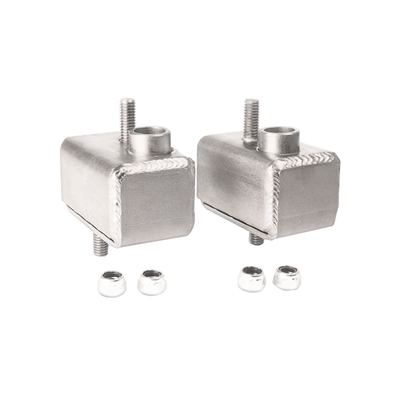 Moroso 79-83 Ford 5.0L Mustang Motor Mounts - 3/16in - Grade 8 Studs - Steel - 2 Pack