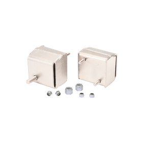 Moroso 84-92 Ford 5.0L Mustang Motor Mounts - 3/16in - Grade 8 Studs - Steel - 2 Pack