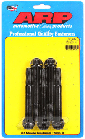 ARP 1/2in - 13 x 3.75in 12pt Black Oxide Bolts (5/pkg)