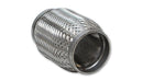 Vibrant SS Flex Coupling with Inner Braid Liner 2.25in inlet/outlet x 4in flex length-1