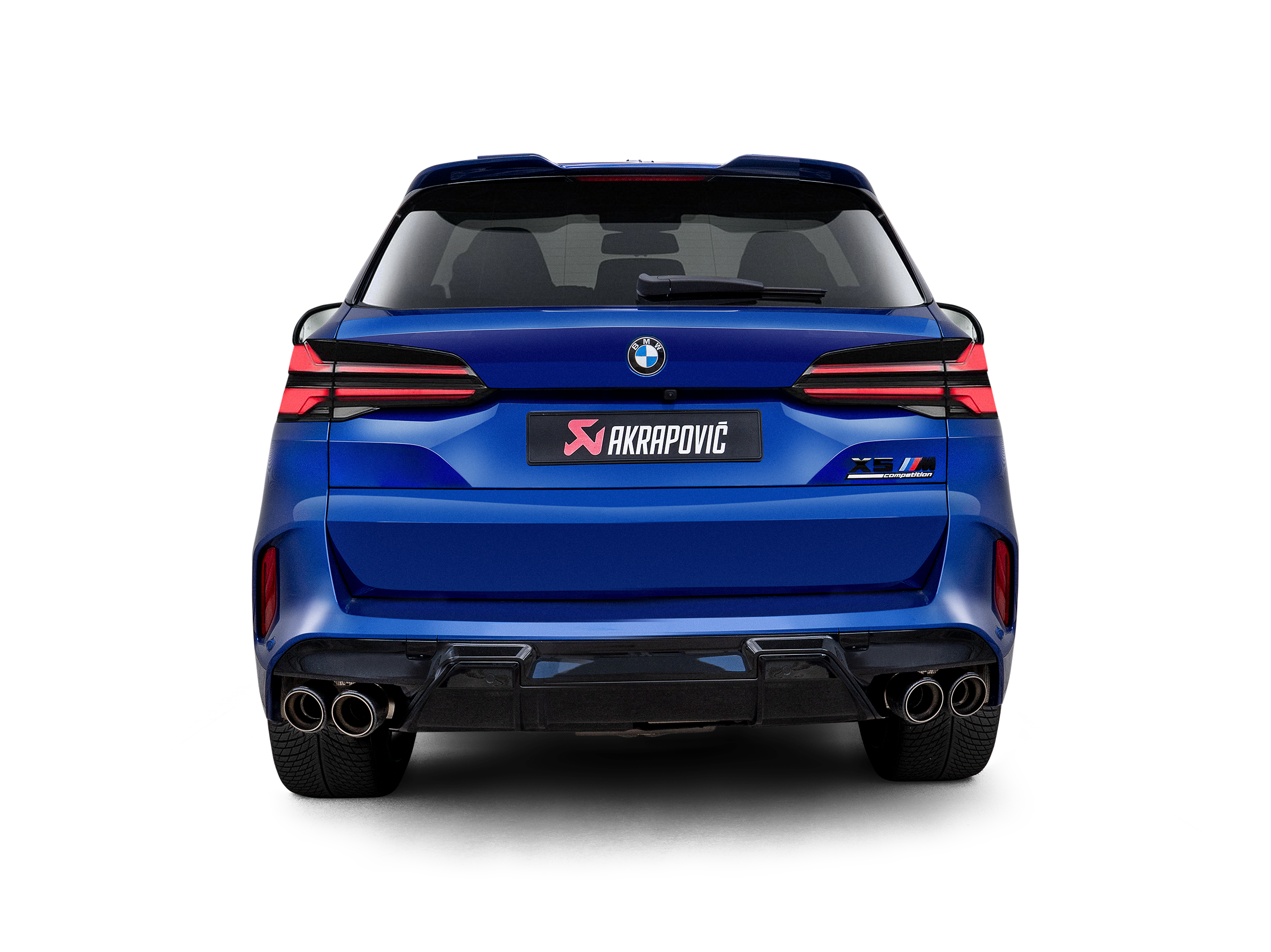 Akrapovic 2024+ BMW X5M / X6M (Face Lift) Slip-On Line (Titanium)