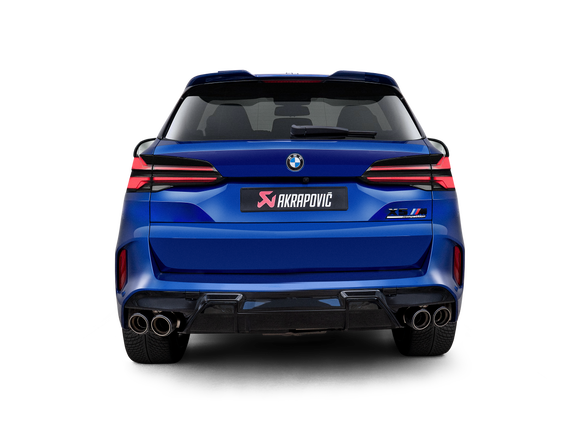 Akrapovic 2024+ BMW X5M / X6M (Face Lift) Slip-On Line (Titanium)