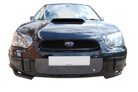 Zunsport Subaru Impreza Blob Eye Full Span Lower Grille - Silver finish