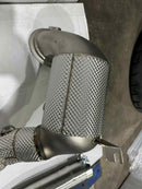 2022+ MK8 Golf R / 8Y S3 2.0T Catless downpipe V2 CAST-4