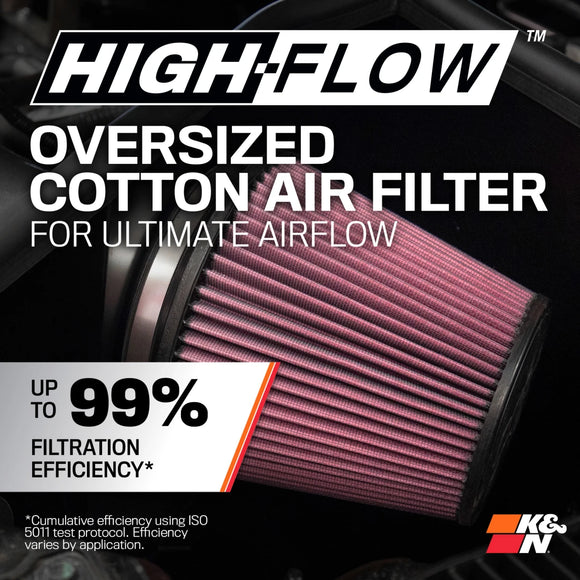 Cold Air Intake System - High-flow Air Filter, Roto-mold Tube - RAM 2500 L6-6.7L DSL